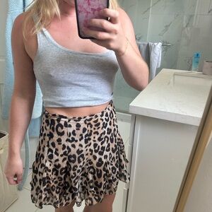 Nectar Boutique Cheetah Skirt